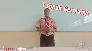 Introduction with Germany languange - School project - Germany lesson