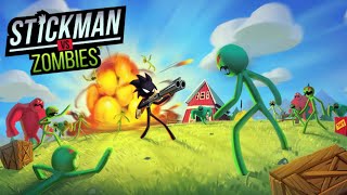 Stickman vs Zombies Gameplay - Walkthrough (Android,ios) Part 1 screenshot 2