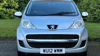 THATCHERS WU12WMM Peugeot 107 1.0 12V Sportium Euro 5 5dr -ULEZ- LOW MILES FSH STUNNING CAR £3,795