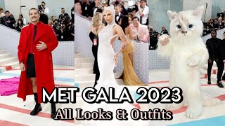 MET GALA 2023 : All Looks & Outfits