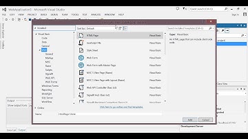 VB: Creating an ASP Web Application