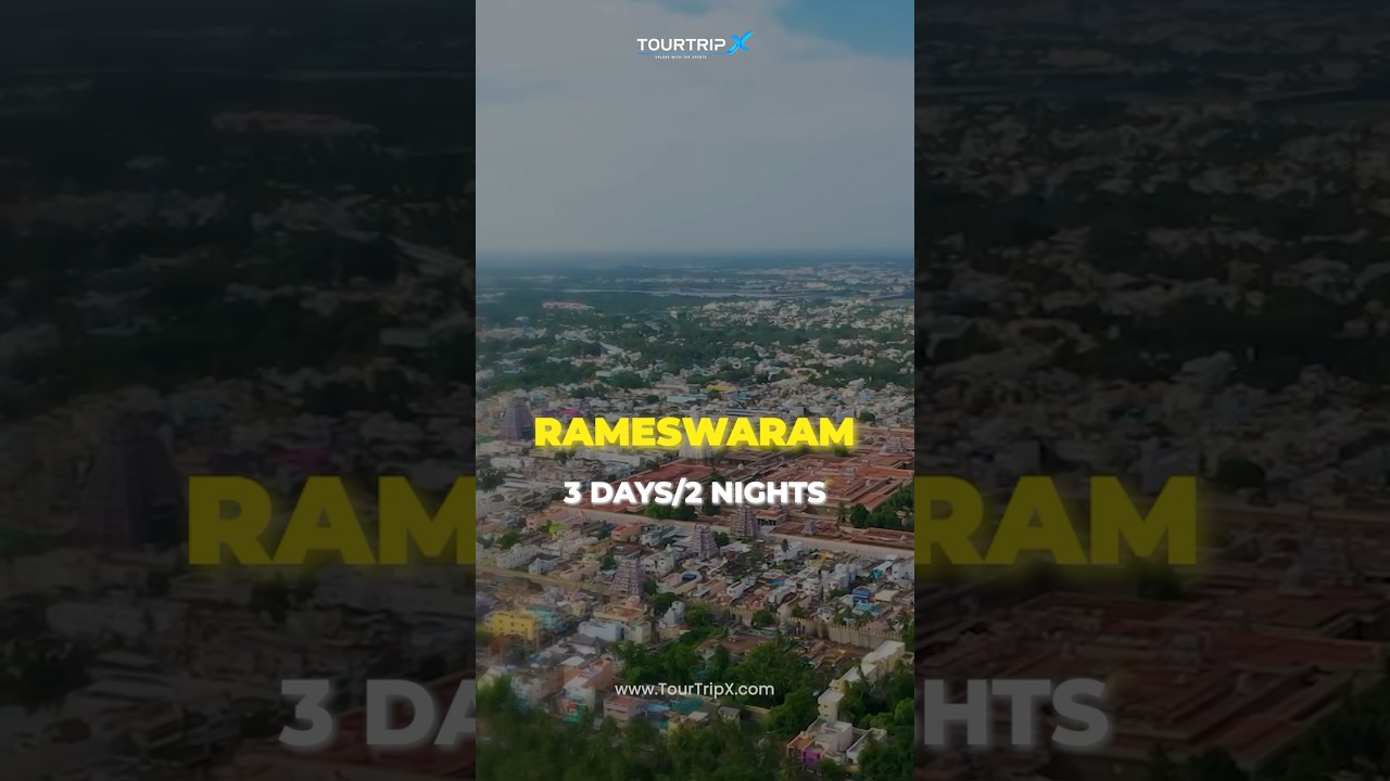 Rameshwaram 3 Nights, 2 Days perfect itinerary! Save this for future and share this #rameshwaram