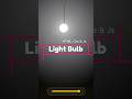 LIGHT BULB WITH GRAVITY LOGIC | Html Css and Js | #rxthub