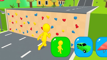 "Shape Shifting Game 🌀 Epic Transform Race | Fun Running & Climbing Challenge"