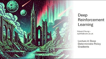 4. Deep Deterministic Policy Gradients
