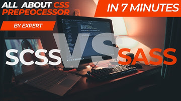 What is SCSS? SCSS Basic examples for Beginners - Learn SCSS in 8 Minutes | English