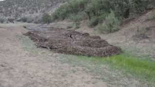 Flash Flood Fills 6 ft. Culvert on Cerrososo Road 7-8-13