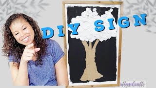 Easy Wall Decor | Easy steps to make your own decor - REPOST