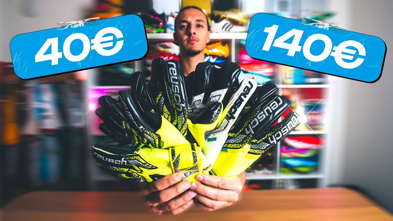 Quelles sont les DIFFERENCES sur les gants de gardien REUSCH ? 🧤