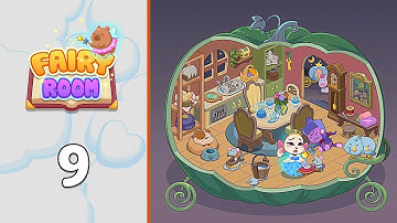 Fairy Room Makeover Level 9 Cinderella - Fairy godmother | Every Puzzle Solved! 🎯