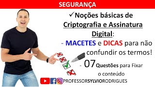 🔥 Segurança - Noções Básicas de Criptografia e Assinatura Digital