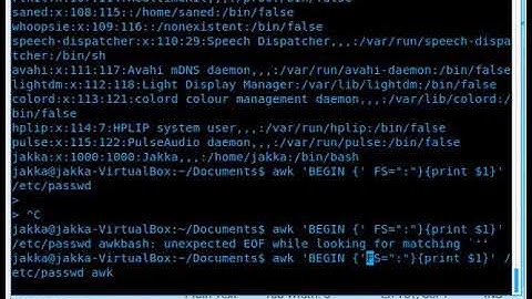 Unix AWK command part 2   7