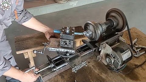 Homemade Mini Lathe Machine Part 13C /Tool Post /Tool Holder with Dovetail Slide