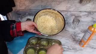 Konafah Cupcakes.     كنافة كاب كيك بالقشطه