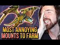 Asmongold Reacts To The "Top 10 Most Annoying Mounts to Farm in WoW" | By Hirumaredx