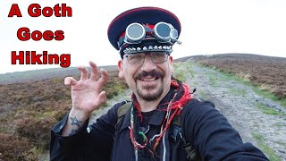 A goth goes hiking