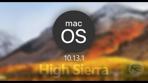 Mac OS High Sierra 10.13 vs 10.13.1 Speed Test (Surprise Awaits!!)