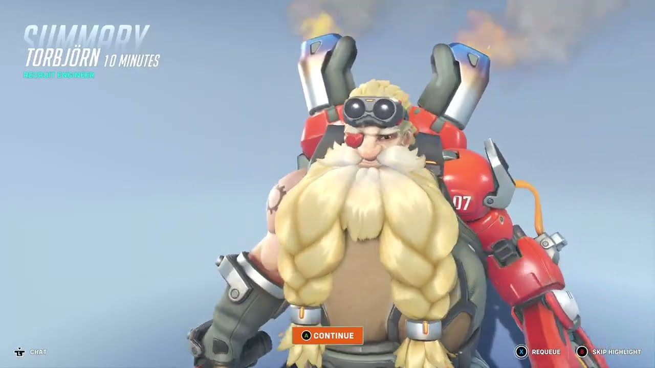 19th match in overwatch 2 (torbjorn)