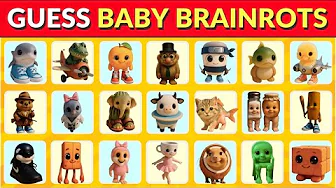 Guess the Italian BRAINROT Animals... But They’re All Baby Brainrots