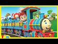 The Super Train Adventure | Nursery Rhymes &amp; Kids Songs | Tim Time