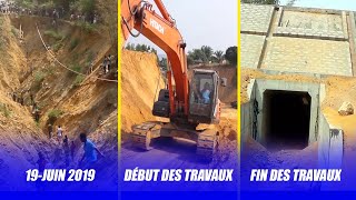 💯% TRAVAUX ÉROSION ZAMBA TÉLÉCOM : AVANT - PENDANT & APRÈS LES TRAVAUX ( RETOUR EN IMAGES )