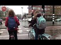 Cycling in the rain (Tilburg, NL)