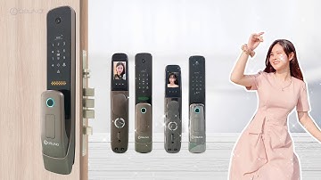 Khóa vân tay mở bằng app wifi kết hợp camera nhận diện khuôn mặt OSN-3350