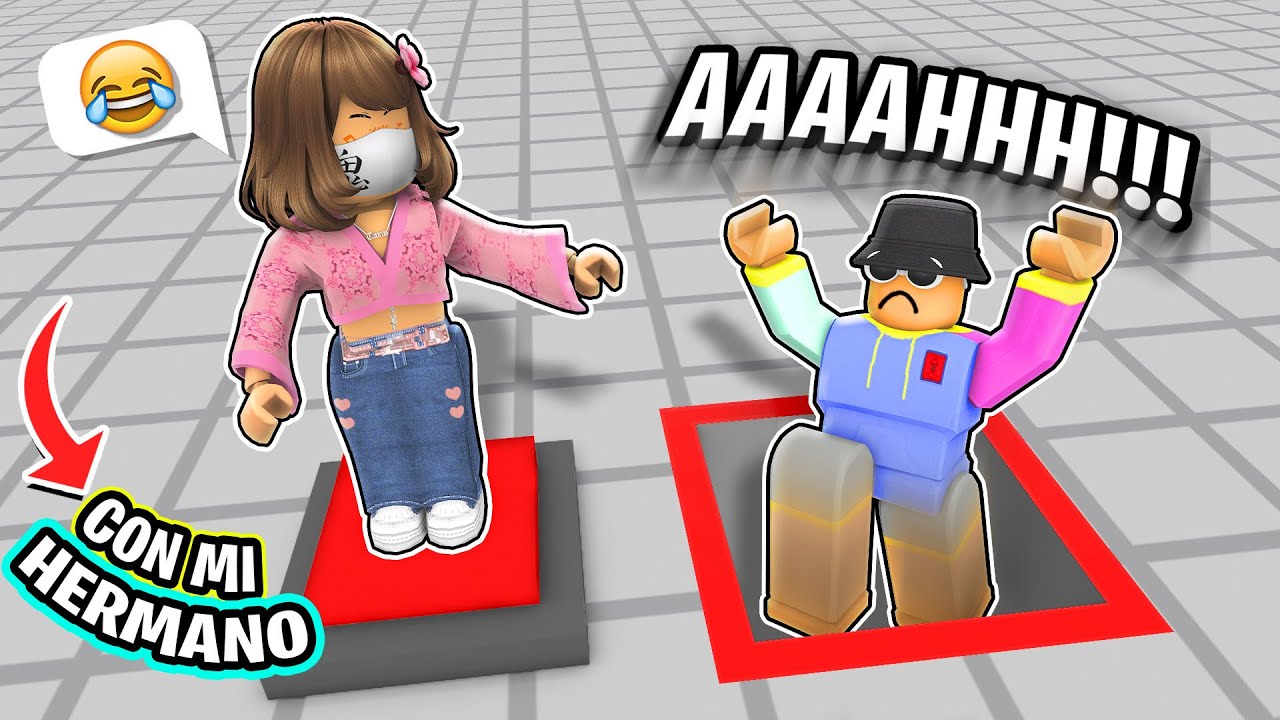 JUGANDO CON MI HERMANO TEAMWORK PUZZLES 😈 | ROBLOX