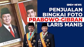 Usai Pelantikan, Foto Bingkai Prabowo-Gibran Laris Manis Diburu Masyarakat