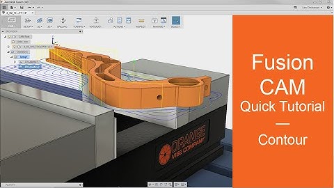 Fusion 360 CAM — Quick Tutorial on 2D Contour
