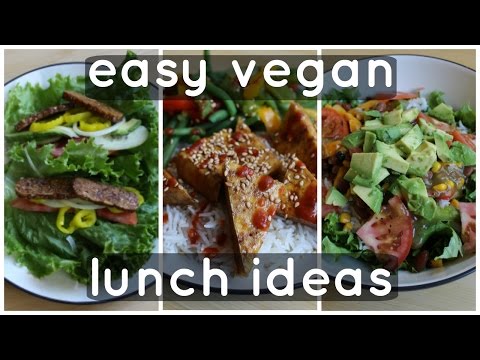 3 Easy Vegan Lunch Ideas  Healthy amp Cheap