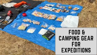 Food and Overnight Gear for 6K Peaks