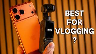 DJI Osmo Pocket 4 to vs iPhone 17 Pro Max Camera Comparison