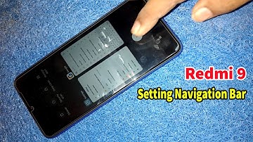 Redmi 9 (Redmi9A) Navigation Bar Setting | How To Setting Back button Redmi 9 | (M2006C3MII)