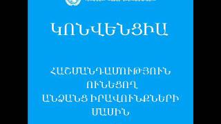 UN CONVENTION  ON THE RIGHTS OF PERSONS WITH DISABILITIES 9.wmv