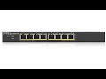 ZyxEL GS1900-8HP 8port POE Switch