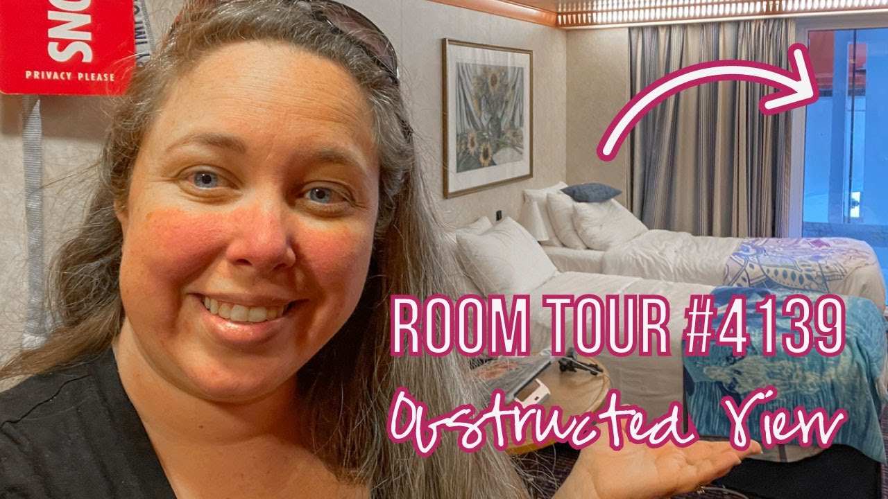 Cabin Tour of 4139 on the Carnival Pride (4K Obstructed View Cabins are my FAVORITE)