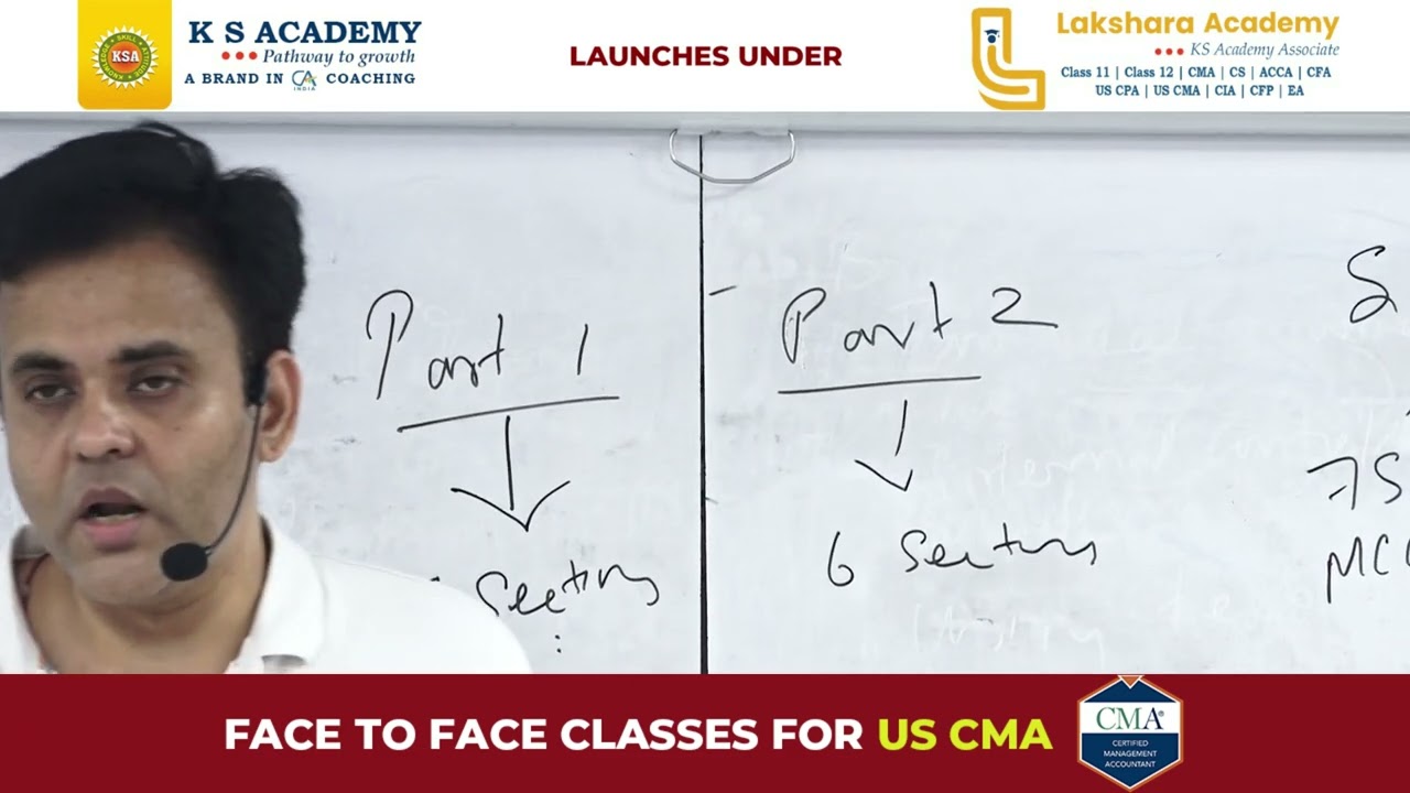 FACE TO FACE Classes for US CMA