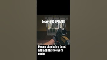 Secret 3rd person COD UPDATE?!?! #warzone #callofduty #gaming #cod #3rdperson #activison