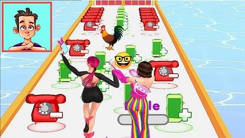 Streamer Rush Game All Levels iOS,Android Walkthrough Mobile Game Body Run Update New Level SR1GP1