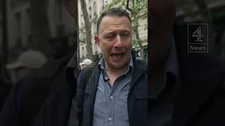 Reporting interrupted by violence at Paris protests