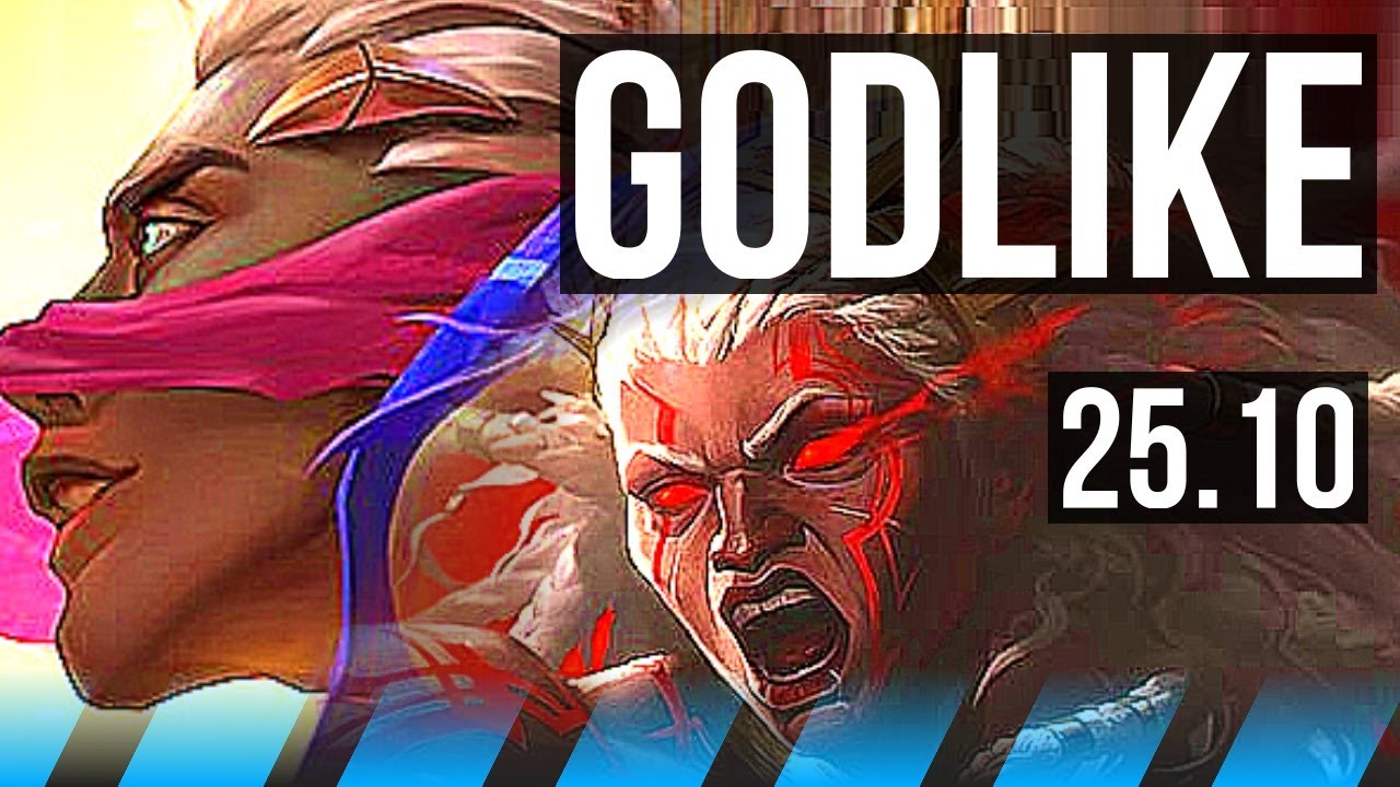 EKKO vs AMBESSA (MID) | 7/0/2, 600+ games, Godlike, Rank 10 Ekko | EUW Challenger | 25.10