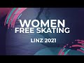 Janna JYRKINEN FIN | WOMEN FREE SKATING | Linz 2021 #JGPFigure