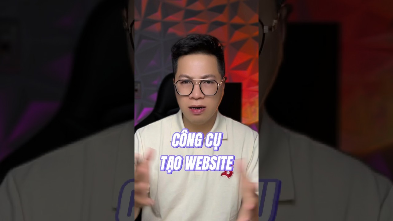 Công cụ tạo website cho người mới bắt đầu kinh doanh. #dungkienthucai #ai #website
