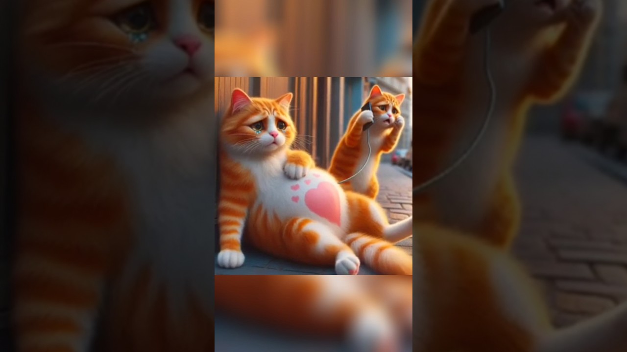 Sad Story of Pregnant Cat 🙀  