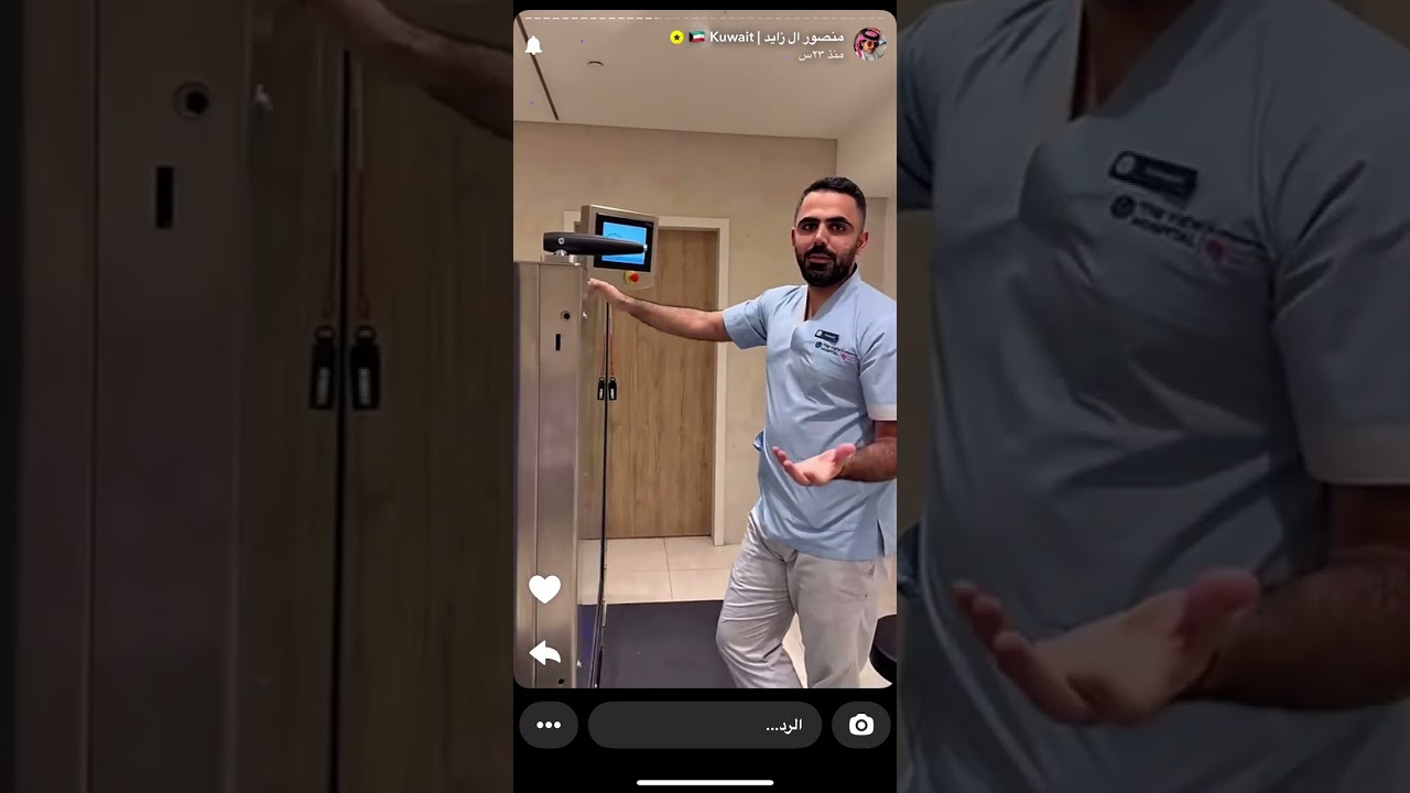 سنابات منصور ال زايد مرحلة العلاج #منصور_ال_زايد