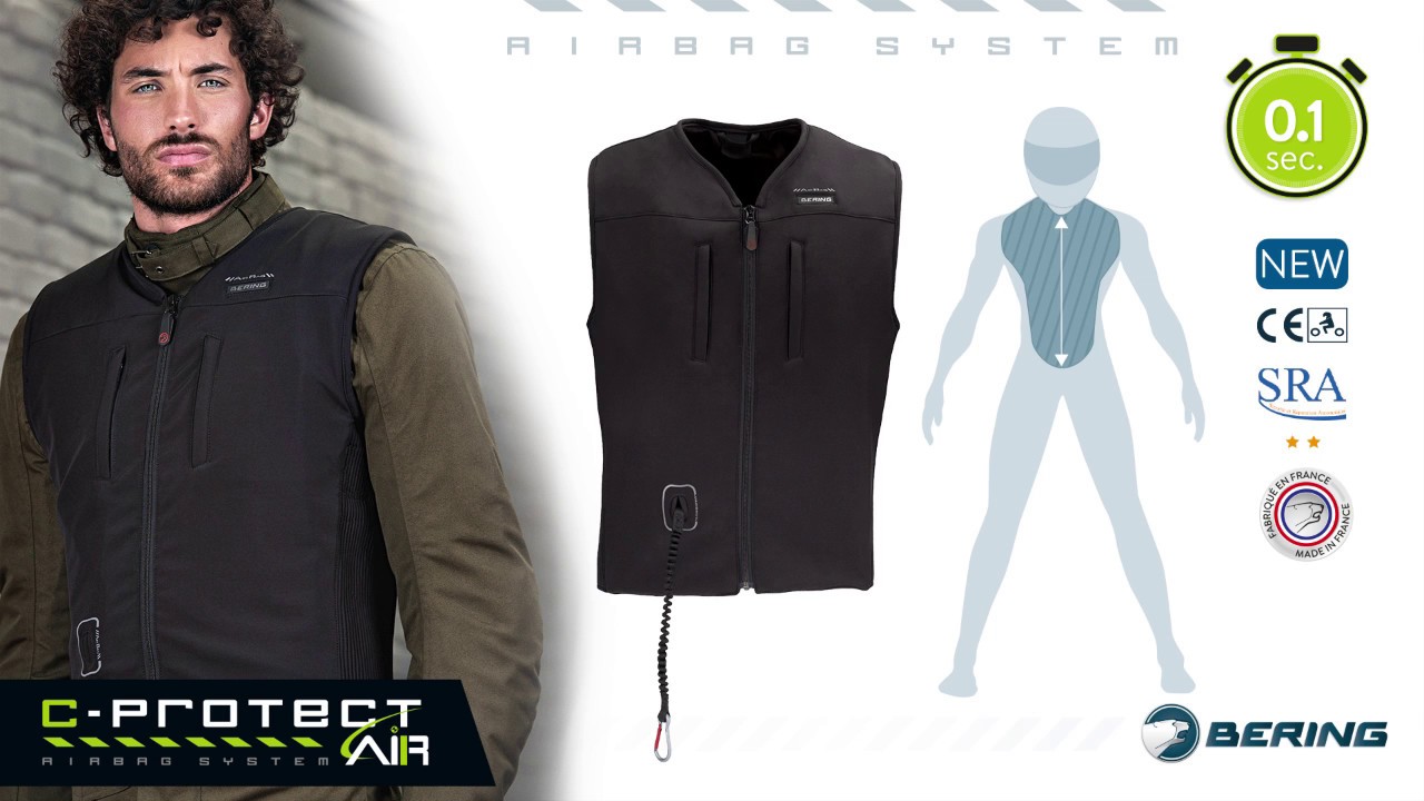 gilet air bag bering