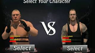 ► WWE Wrestling Revolution - Superstars wrestling revolution 2k18 - undertaker vs roman reigns screenshot 3