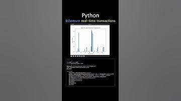 Real-time Ethereum Transactions with Python 🐍🔗 #PythonInAction #Blockchain #Ethereum