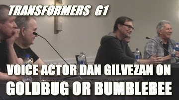 Voice Actor Dan Gilvezan on Goldbug and Favourite Bumblebee Quote - Transformers G1 Cast at TFcon.